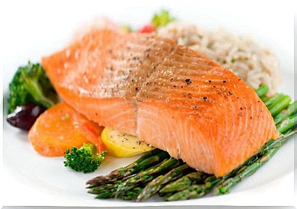 Salmon is a great food to rejuvenate