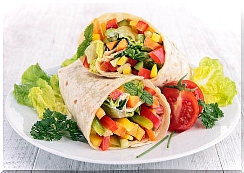 4 delicious vegetarian wraps