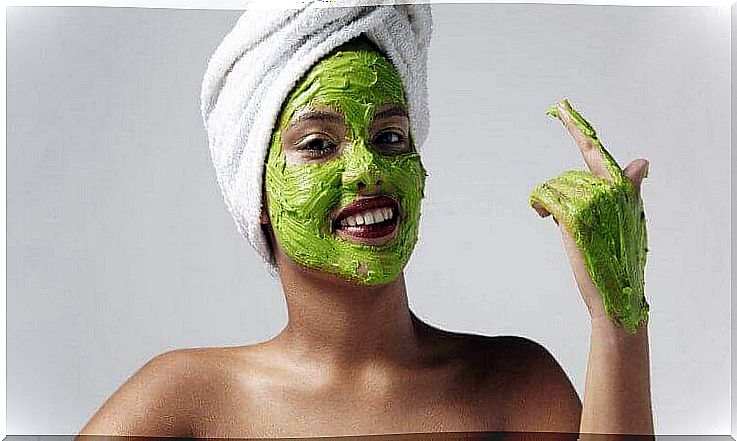 Avocado face mask