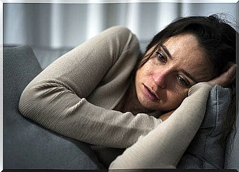 woman with depression