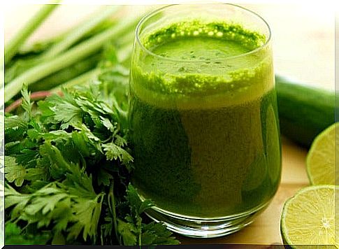 green juice to clean blood