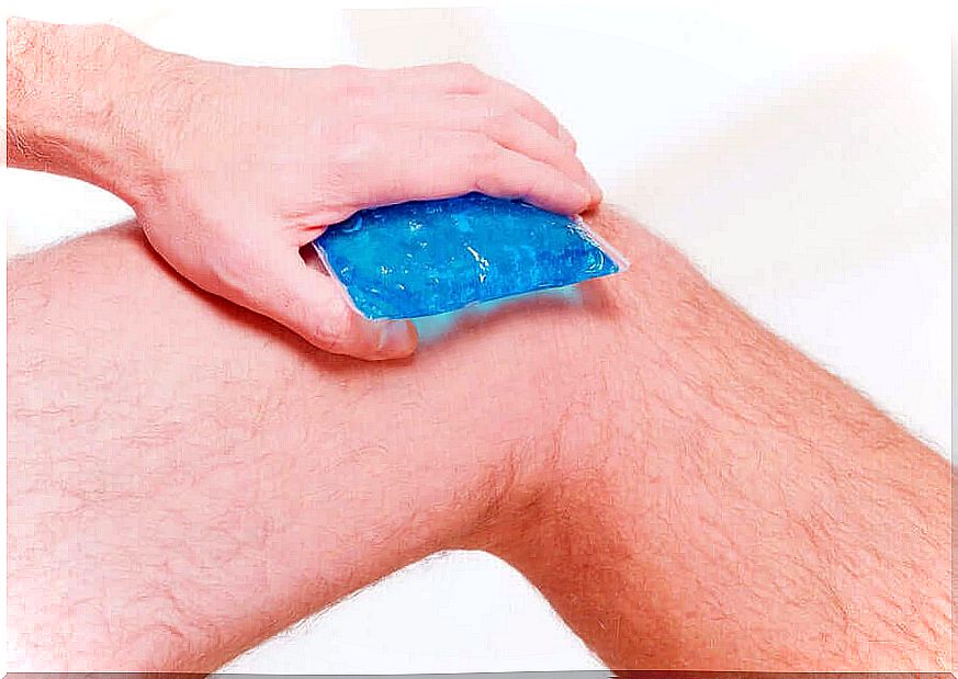 Knee ice pack