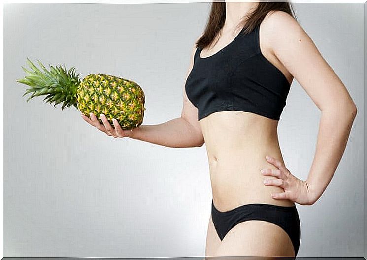 Pineapple helps to lose weight