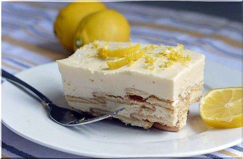 Lemon cartons: a dessert worthy of royalty