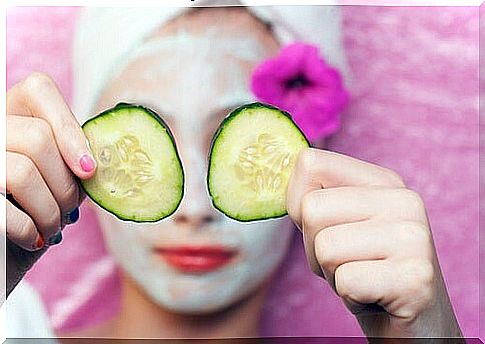 cucumber mask