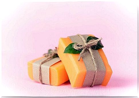 Natural papaya soap